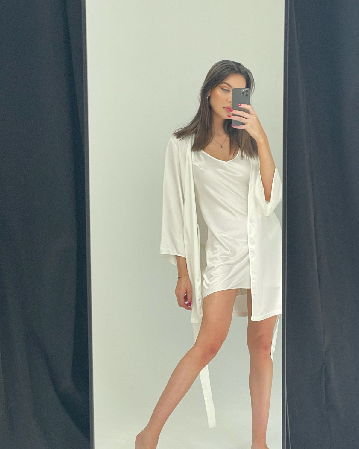 SCARLETT ECRU polera